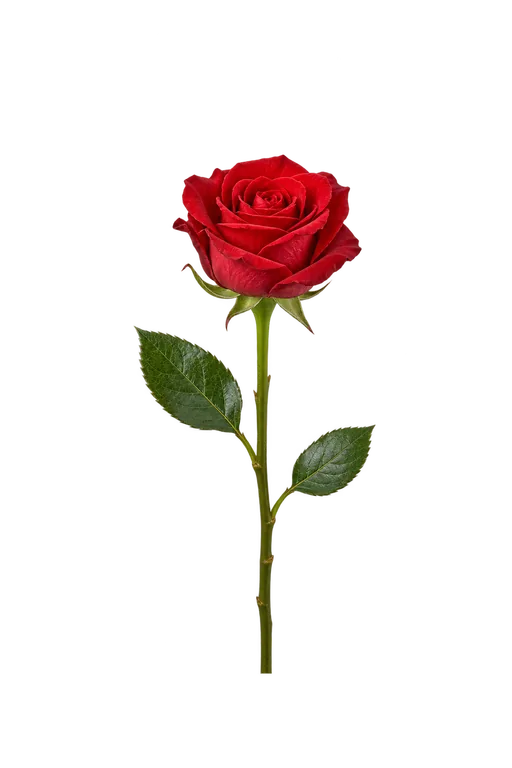 Open rose