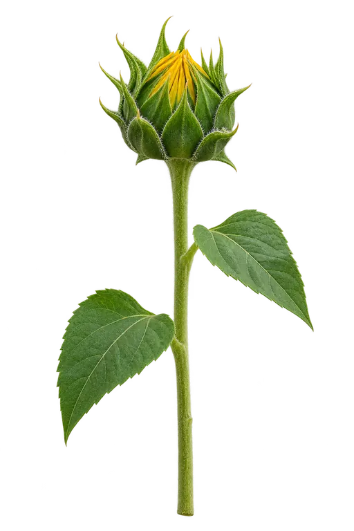 Sunflower bud
